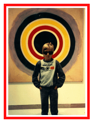 Childhood image of DTT at the Art Institute